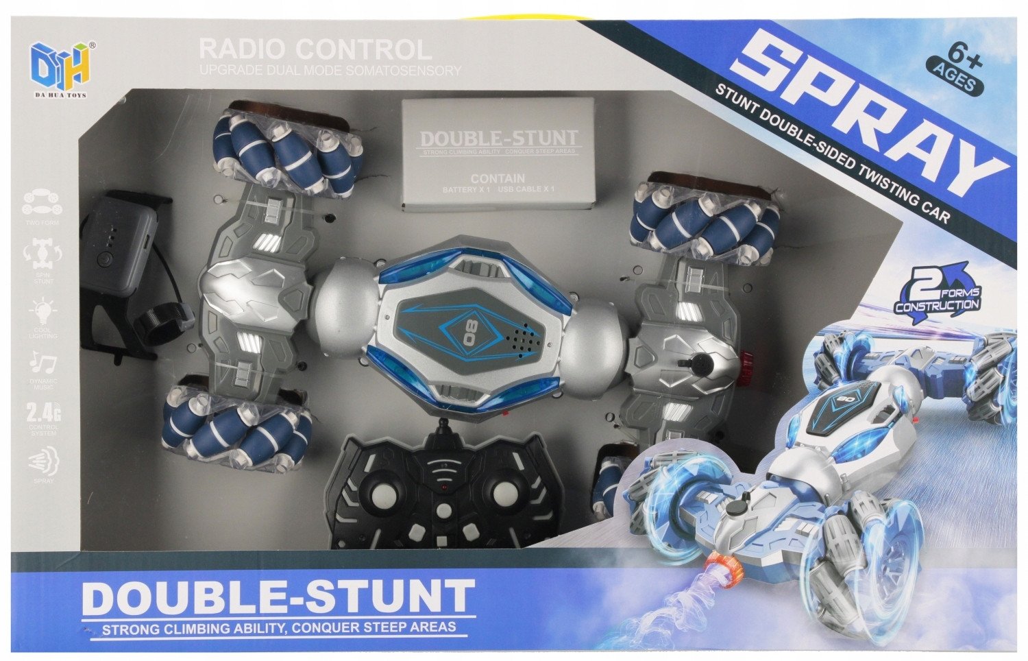 AUTO WYSCIG R/C FF LAD SPRAY 52X33X11 MC WB12/24