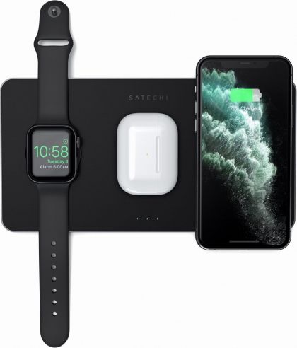Ładowarka Satechi Trio Indukcyjna 1 A (ST-X3TWCPM)