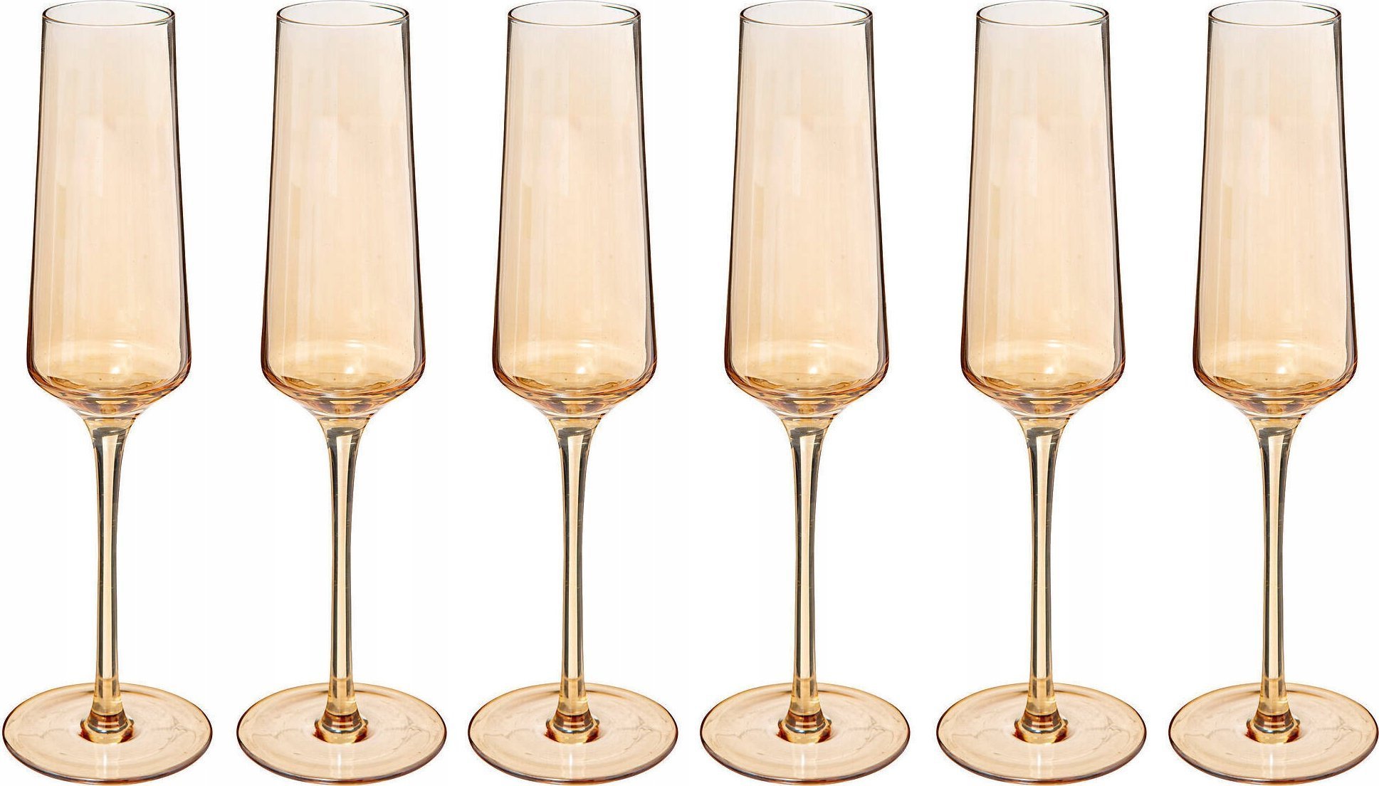 Secret de Gourmet Kieliszki do szampana OLGA, 6 sztuk