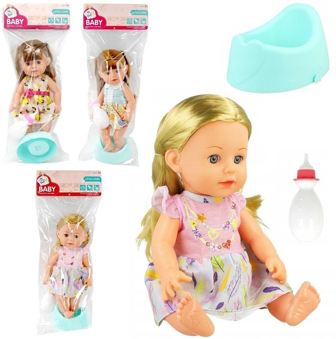 Lalka dziewczynka siusiająca+nocnik A-2191 87342