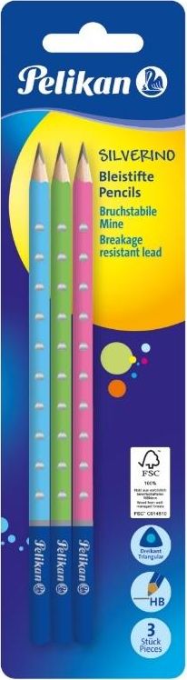 Pelikan Ołówek Silverino HB BL 3szt