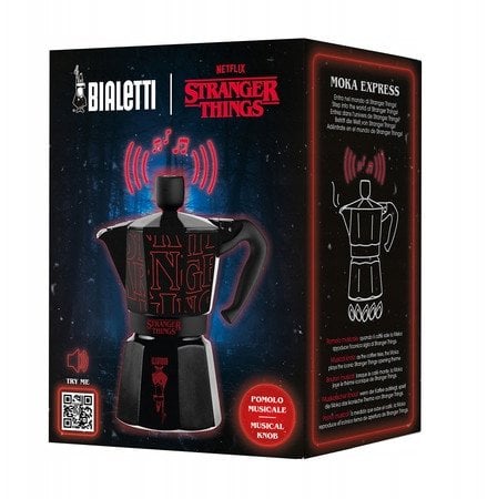Bialetti - kawiarka Moka Express Sound Stranger Things 6tz