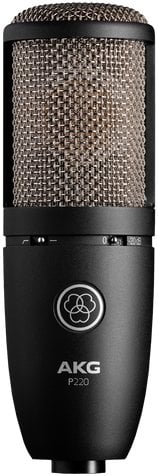 AKG P220 - Mikrofon pojemnościowy, wielkomembranowy