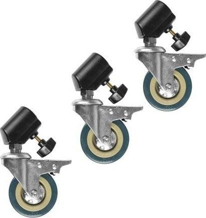 GlareOne Kółka do statywów oświetleniowych GlareOne 16-22mm