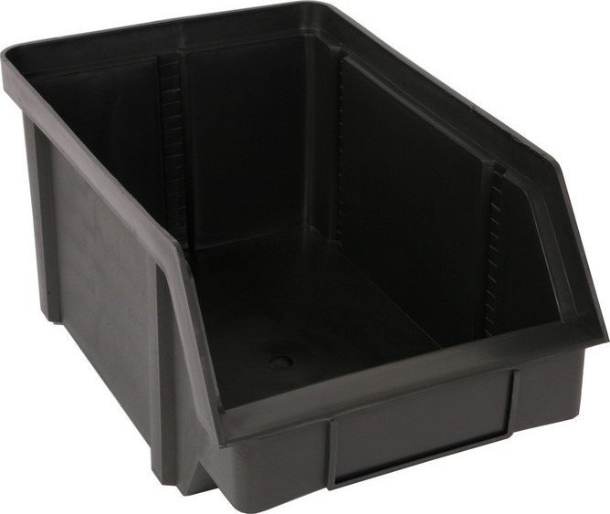 Artech Pojemnik warsztatowy z polipropylenu standardowego, wym. 314 x 202 x 148 mm (Kolor czarny)