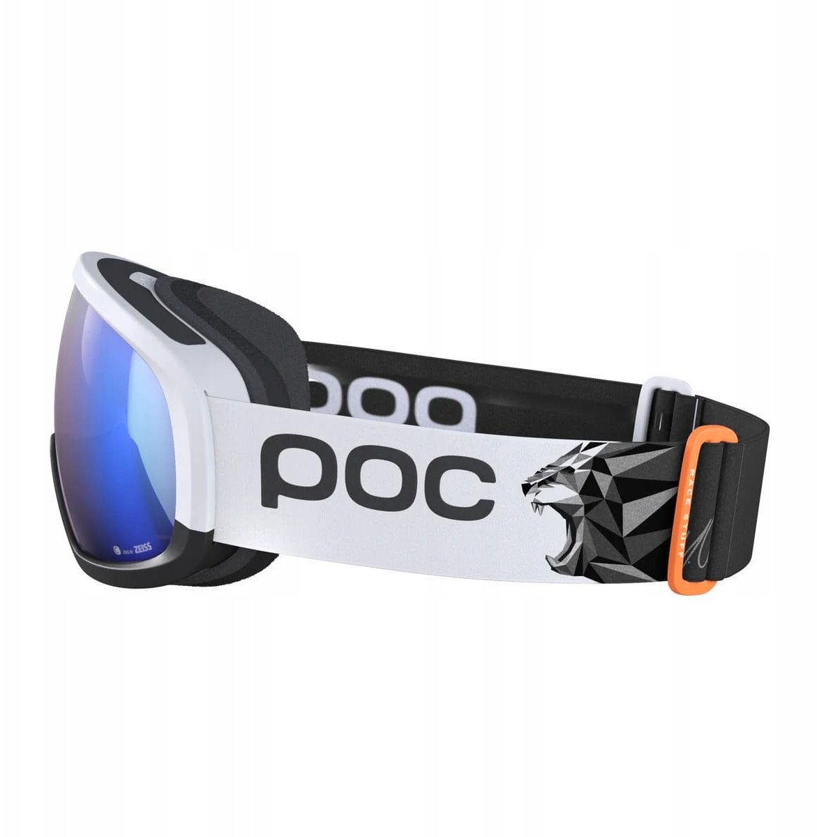 Gogle narciarskie POC Fovea Mid Race Marco Odermatt Ed. biaĹ‚e Cat.2 + cat.1 - TU