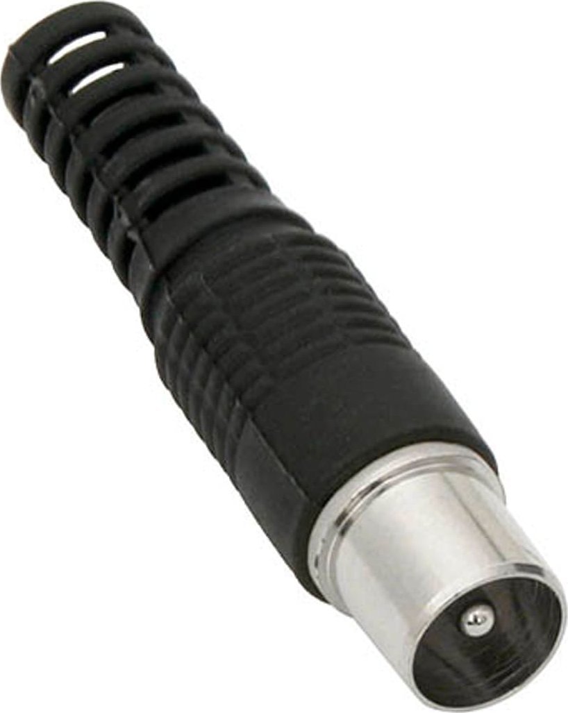 Blow 1054# Wtyk antenowy prosty czarny długi