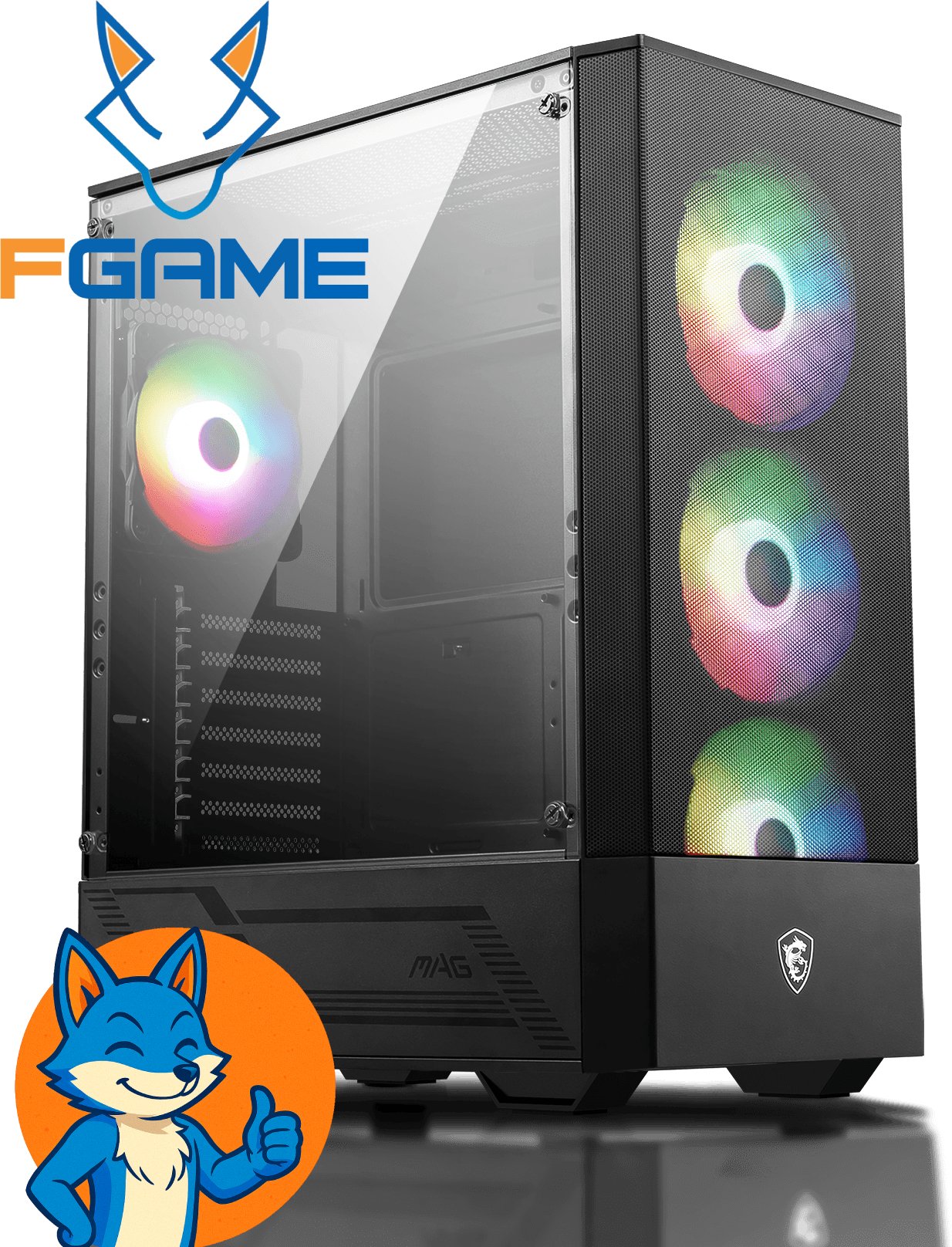 Fgame PLUS 7500F | B650m | 5070 | 32GB 6000MHz | M470 1tb PRO | 750W | 112R | Zestaw polecany przez nasz zespół