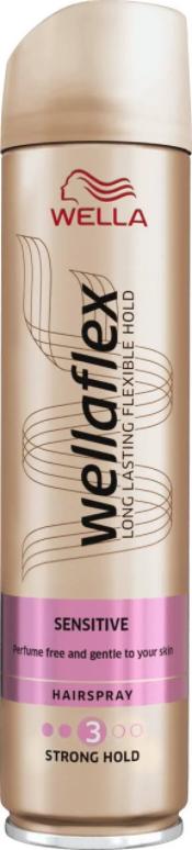 Wella wellaflex lakier do włosów 3 sensitive 250ml