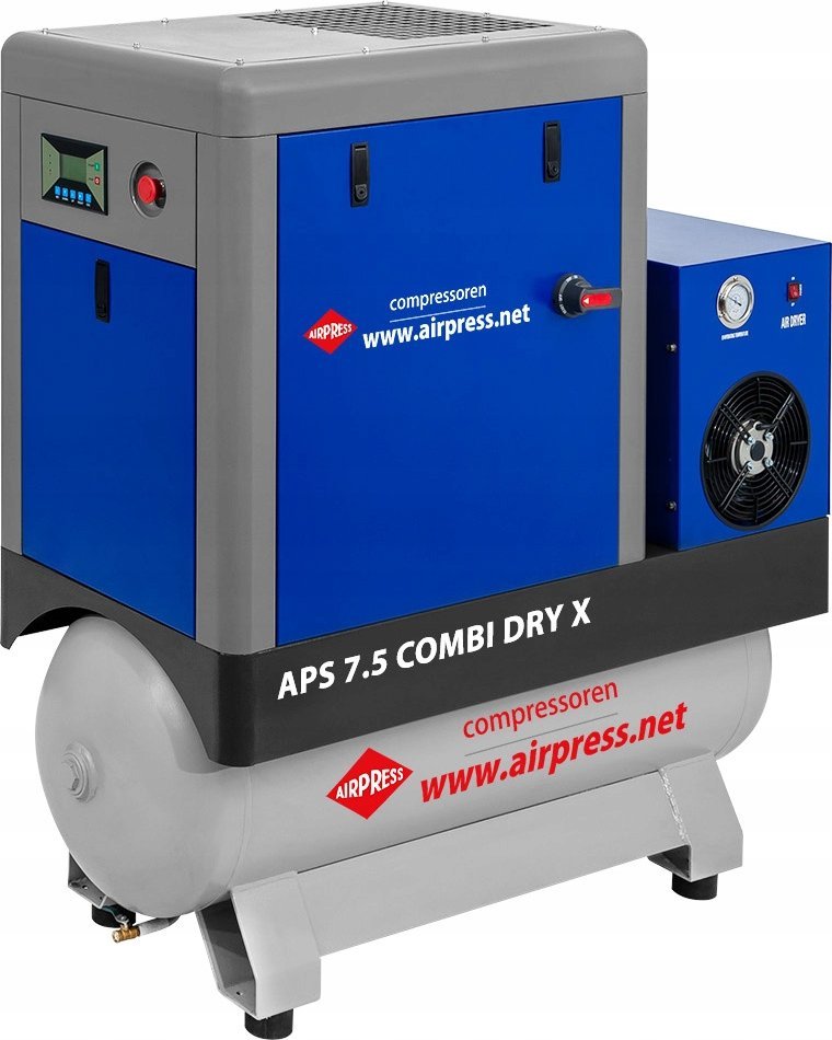 Sprężarka Airpress KOMPRESOR ÅRUBOWY APS 7.5 COMBI DRY X