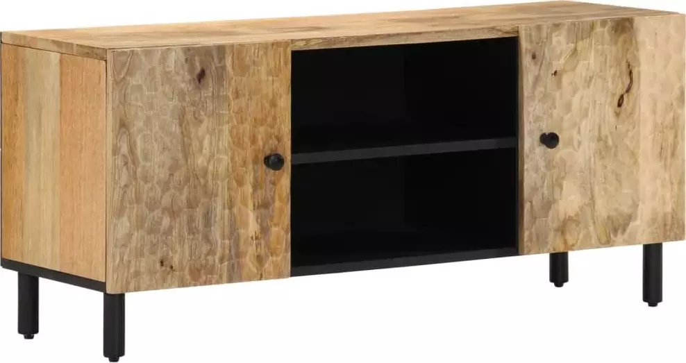 vidaXL Szafka pod telewizor, 105x33x46 cm, lite drewno mango