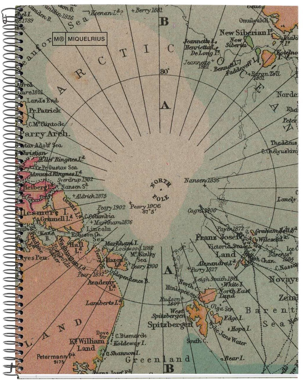 MAUL A610499 notatnik A4 80 ark. Wielobarwny