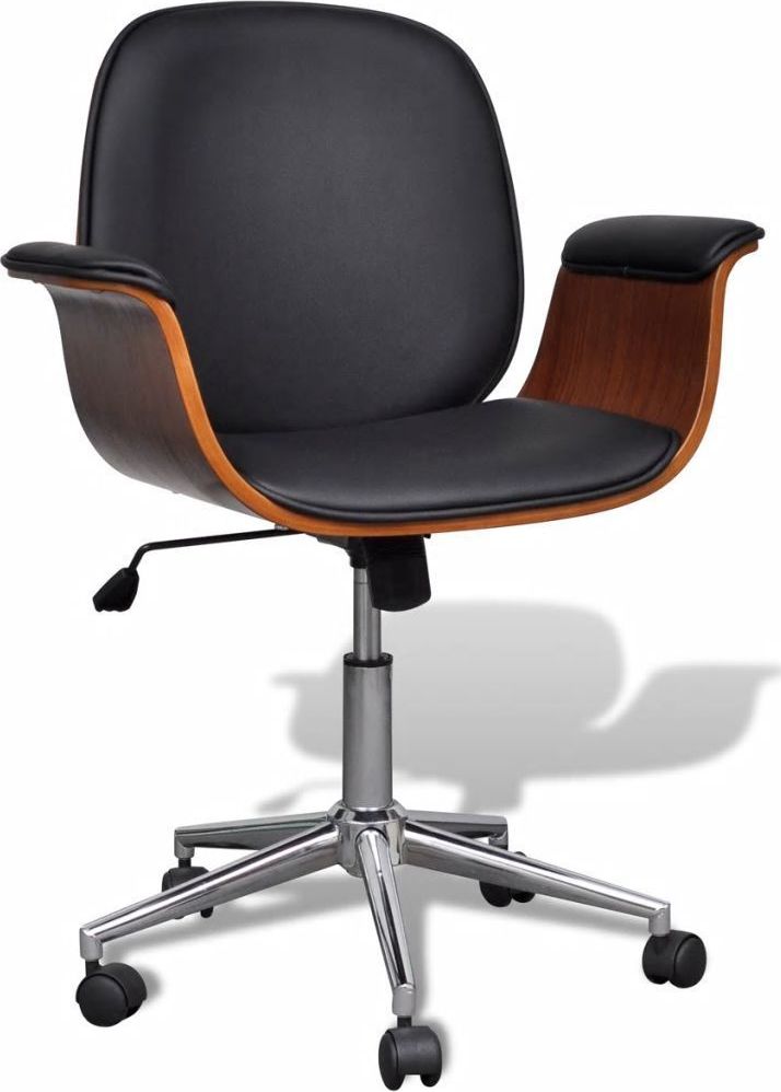 Krzesło biurowe vidaXL Czarne