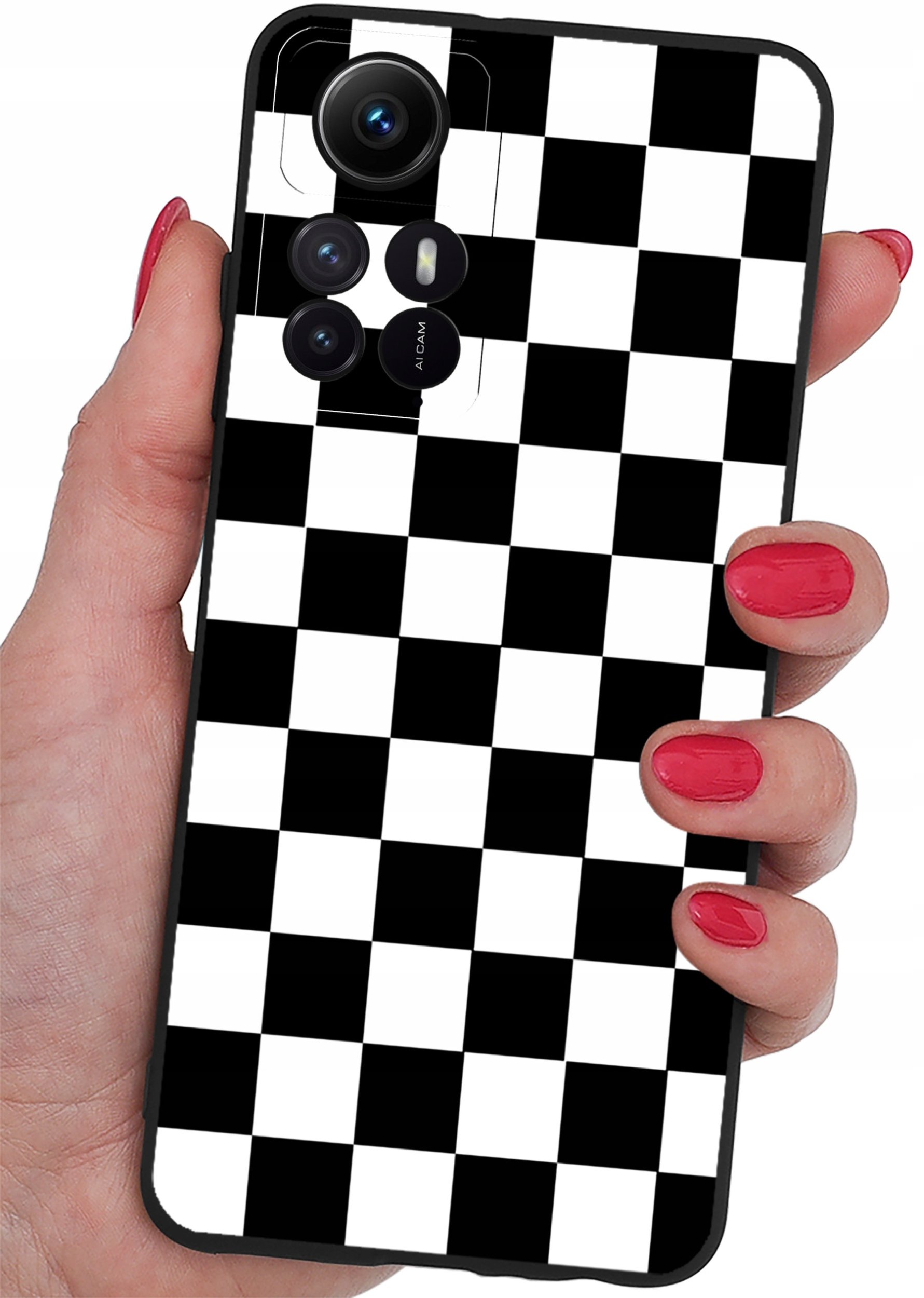 ETUI do Xiaomi Redmi Note 12S CASE WZORY + SZKŁO