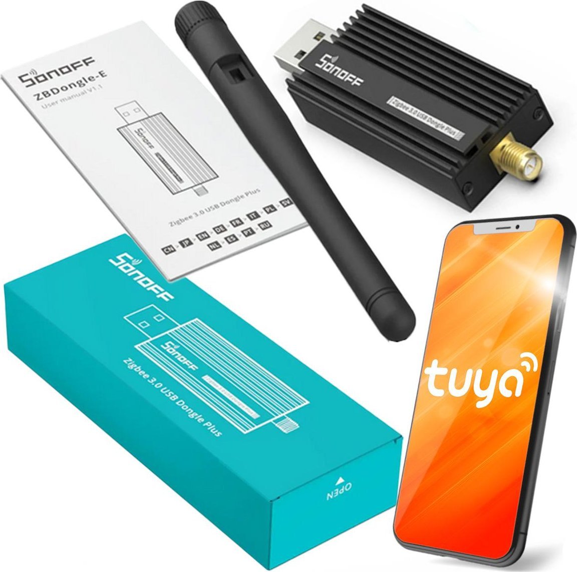 Sonoff Bramka ZigBee Zigbee 3.0 USB Dongle Plus-E