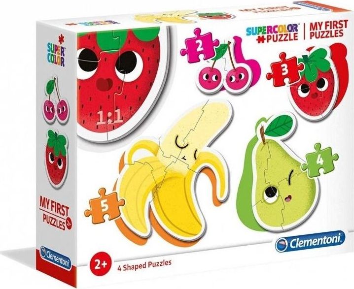 Clementoni Moje pierwsze puzzle Fruits