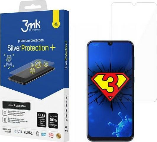 3MK 3MK Silver Protect+ Sam A507 A50s Folia Antymikrobowa montowana na mokro