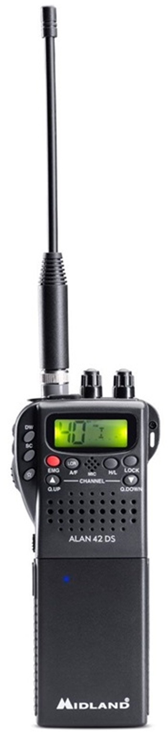 Radio Avacom Alan 42DS Li-ION CB radio with battery 2800mAh