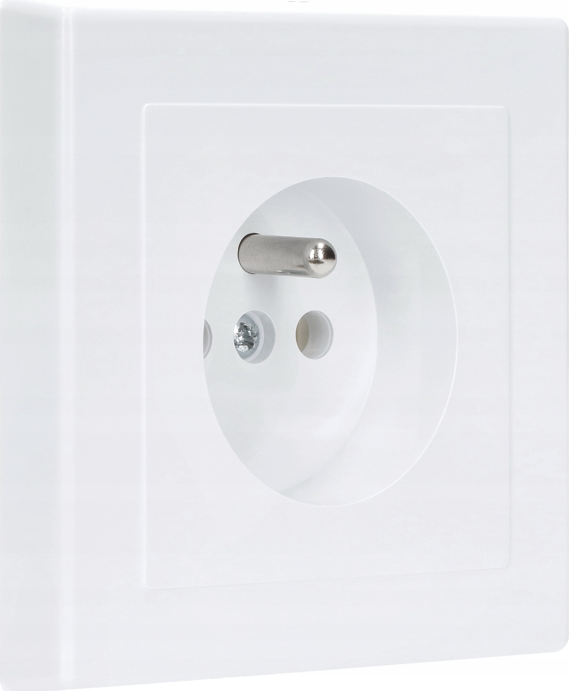 Timex Gniazdo pojedyncze z uziemieniem JOWISZ biały