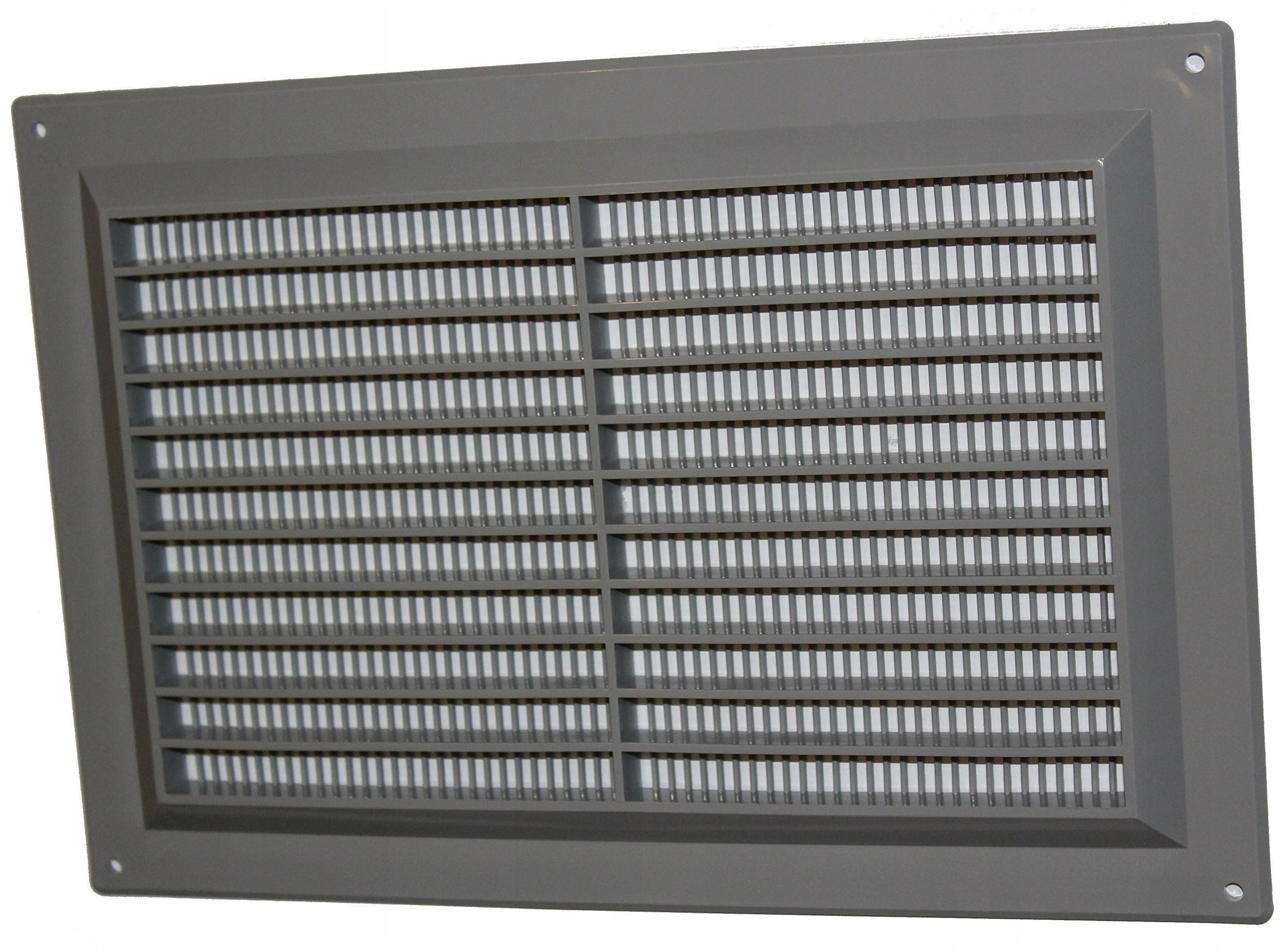 GRILLE VENTILATION 250X170, GRAY