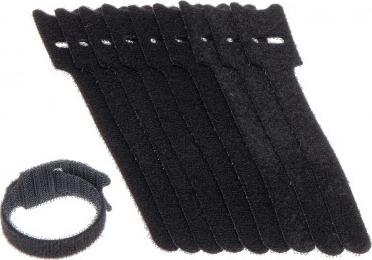 Organizer Rzep Czarny 10 sztuk (OPR-150X12*P10)