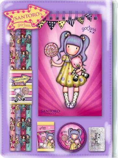 Santoro Zestaw Przyborów Szkolnych Gorjuss Fairground