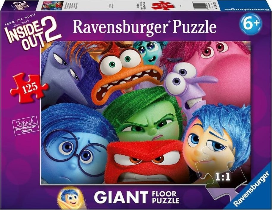 Ravensburger Puzzle W głowie się nie mieści Giant 125 elementów