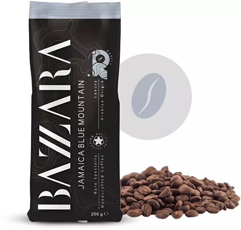 Kawa ziarnista Bazzara Kawa ziarnista Rarity Luxury Origin Jamaica Blue Mountain 250g