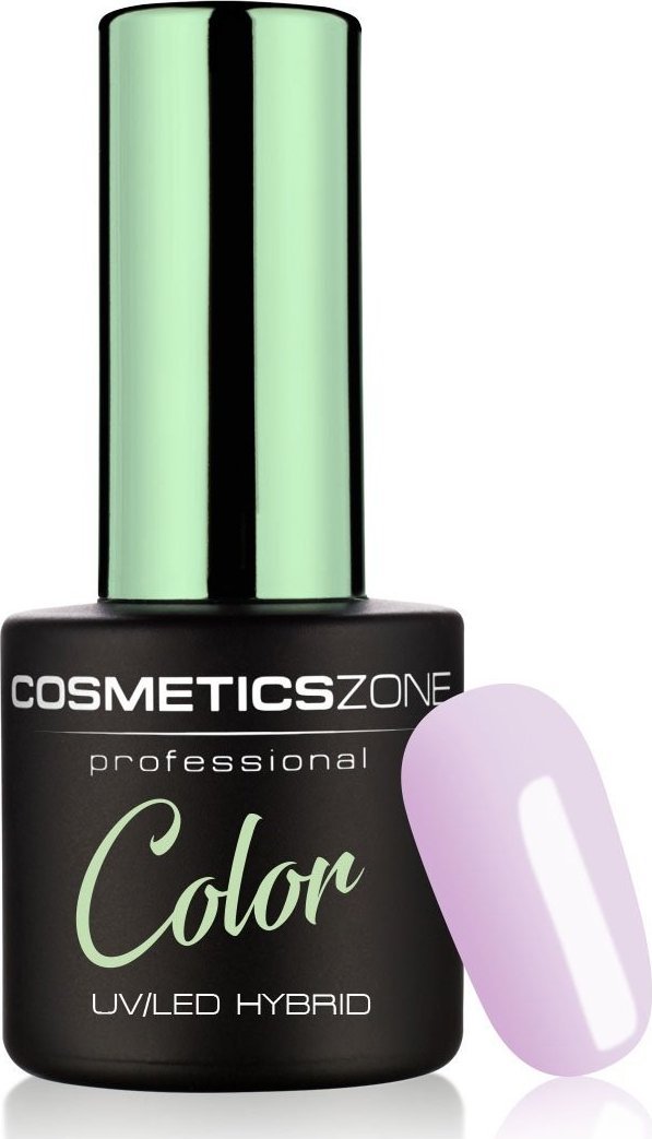 Cosmetics Zone Lakier hybrydowy hipoalergiczny jasny fioletowy 7ml - Heather Garden PST18