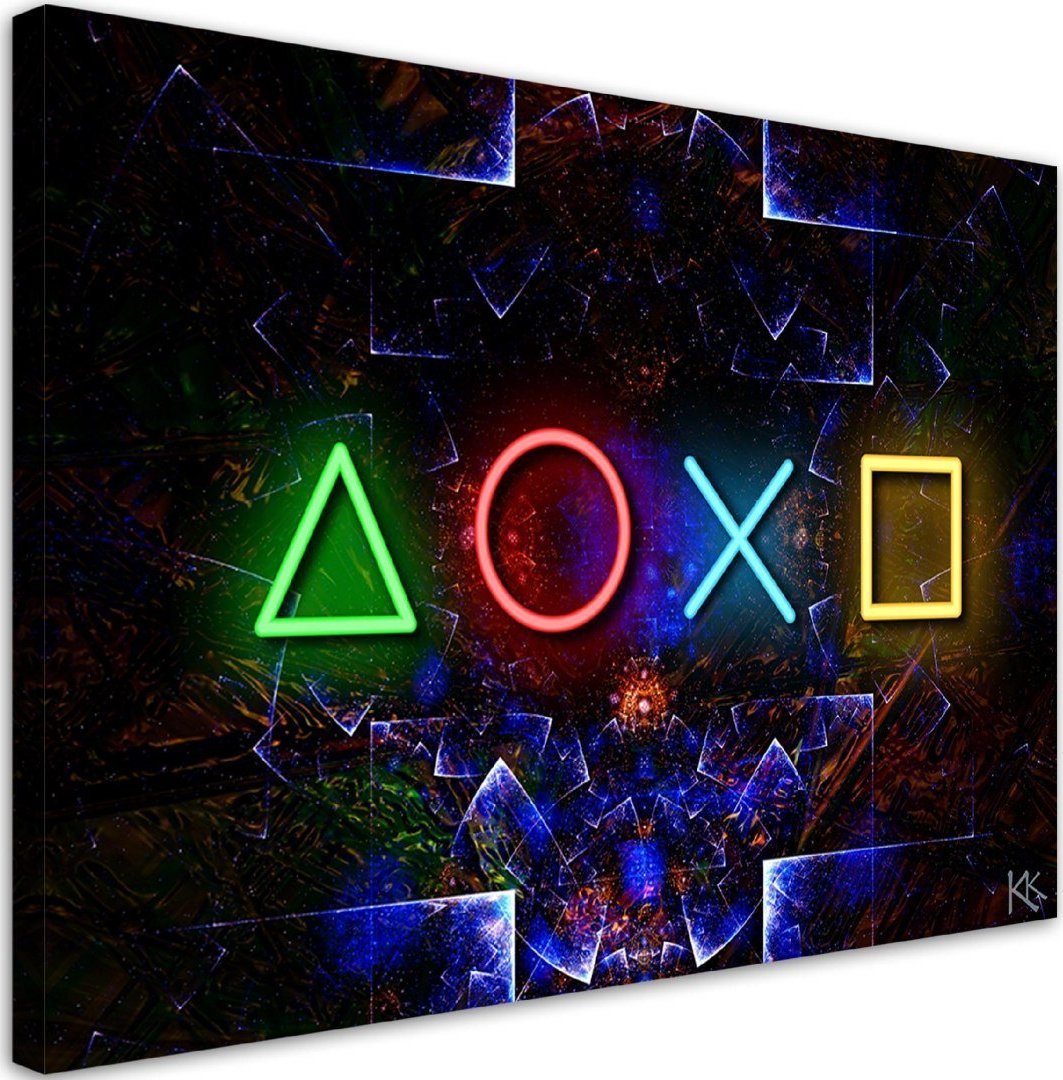 Feeby Obraz na płótnie, Konsola do Gry - 120x80