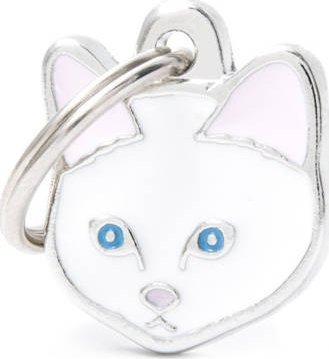 Zawieszka Adresówka Identyfikator z grawerem dla kota Europejski