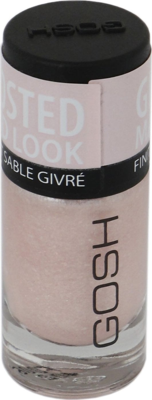 Gosh, Glittery, Matt Finish, Nail Polish, 06, Soft Pink, 8 ml For Women
