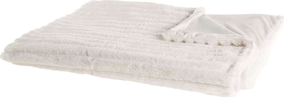 Shumee Koc 180 x 220 cm biały ABTEH