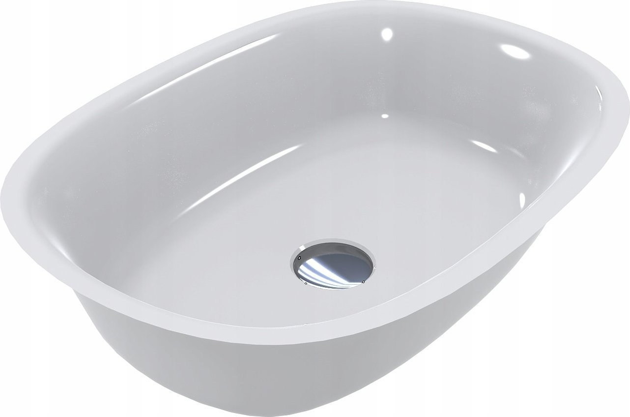 Umywalka Miraggio Umywalka nablatowa prostokątna 54 x 39 cm