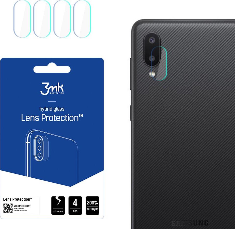 3MK Samsung Galaxy A02 - 3mk Lens Protection