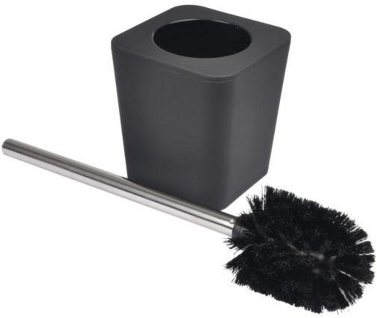 Tualeto šepetėlis douceur d'intérieur 11,6x11,6x38,2 cm juodas