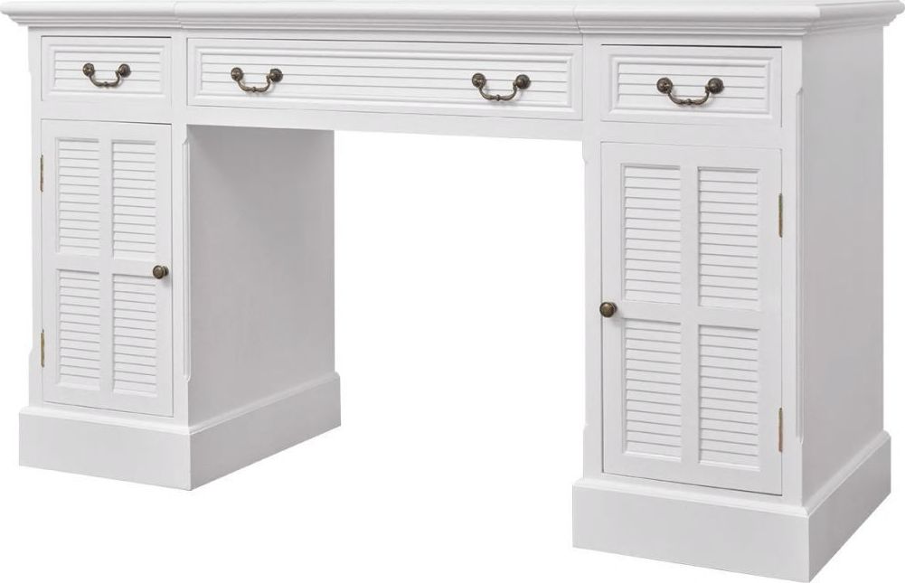 Biurko vidaXL 244370 Białe 140 cm x 48 cm