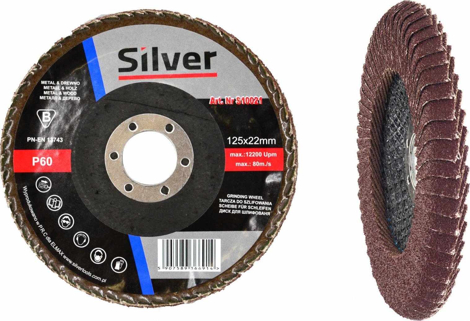 Silver ŚCIERNICA LISTKOWA SILVER DO SPOIN 125 P 60