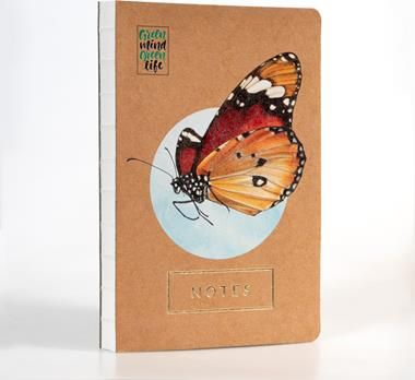 Greenmink Notes Green Mind Green Life Motyl GML3