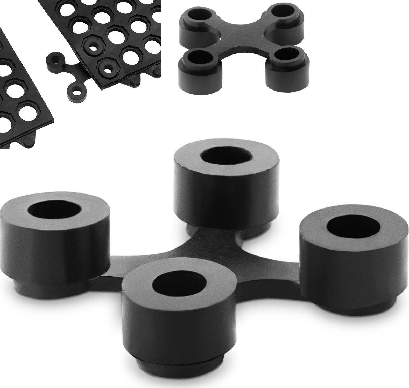 Ulsonix Łącznik do maty wycieraczki gumowej 10050276 Łącznik do maty wycieraczki gumowej 10050276