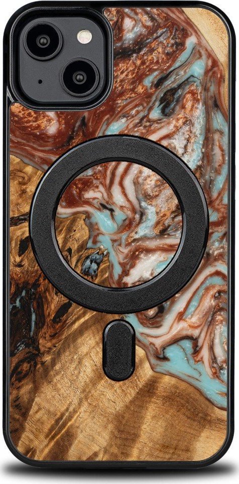 BeWood Etui Bewood Unique na iPhone 14 Plus - Planets - Jowisz z MagSafe