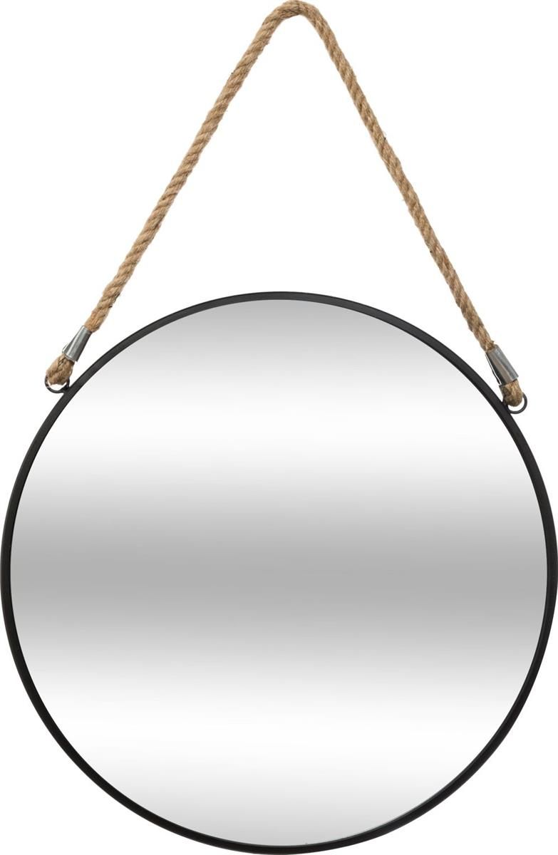 Atmosphera Okrągłe lustro ścienne na sznurze