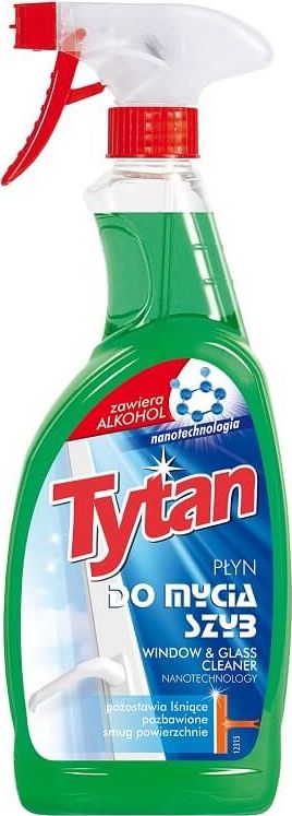 Tytan PŁYN DO MYCIA SZYB OKIEN LUSTER SPRAY 750 nanotech