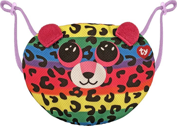 TY Maseczka DOTTY - wielokolorowy leopard 95702