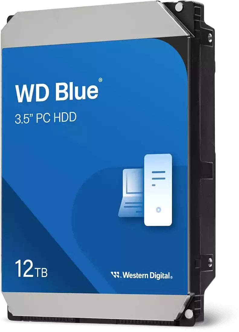 Dysk WD Western Digital Blue dysk twardy 12 TB 7200 RPM 512 MB 3.5" Serial ATA III
