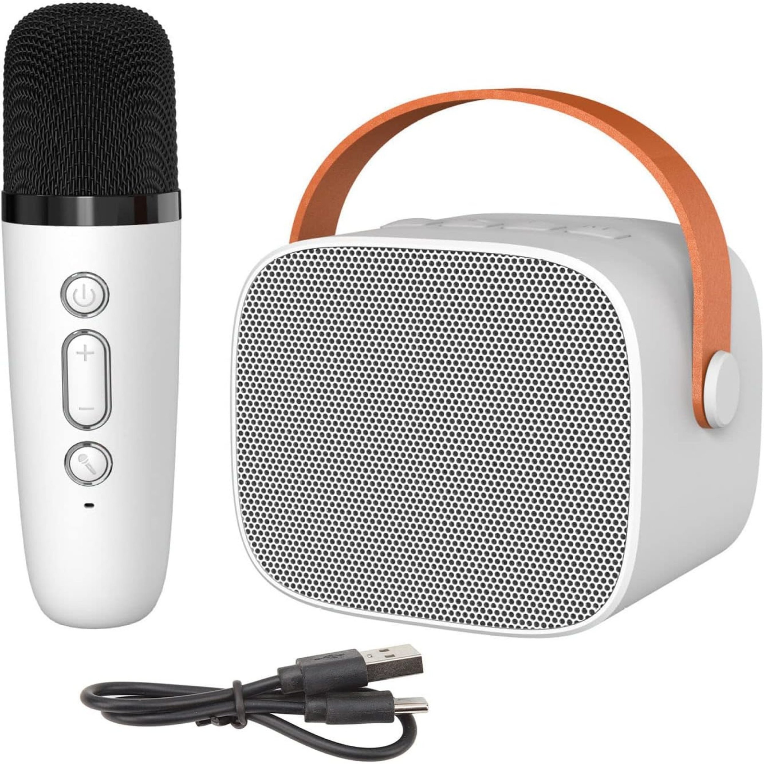 BEZPRZEWODOWY ZESTAW DO KARAOKE GŁOŚNIK BLUETOOTH + MIKROFON DZIEŃ DZIECKA