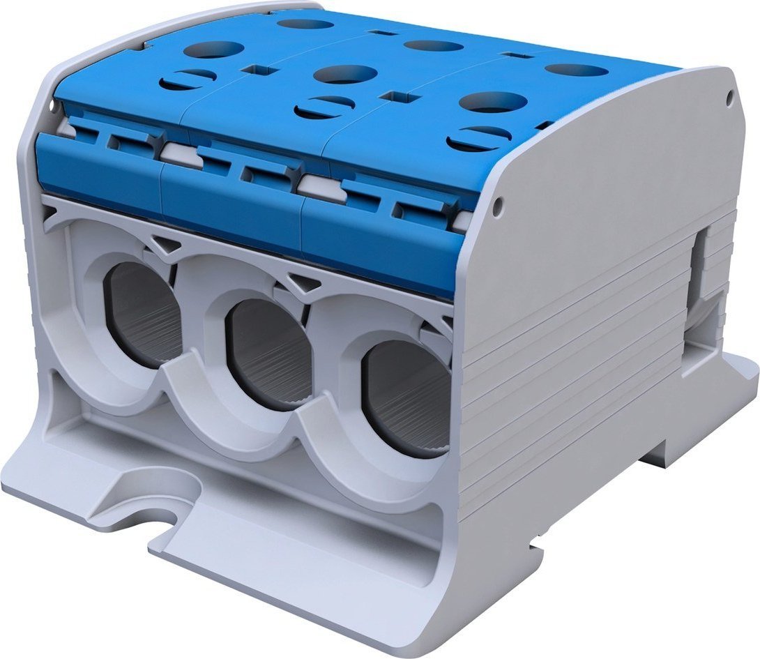 Simet Złączka szynowa gwintowa Al/Cu STB 95-3 (87560) SIMBLOCK niebieski 81103003