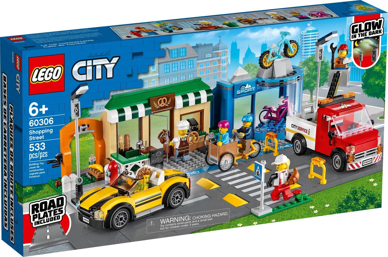 LEGO City Ulica handlowa (60306)