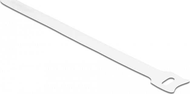 Organizer Delock DELOCK Klett-Kabelbinder L 200 x B 12 mm weiß 10 Stück