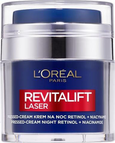 L’Oreal Paris Revitalift Laser Pressed-Cream krem redukujący zmarszczki na noc 50ml